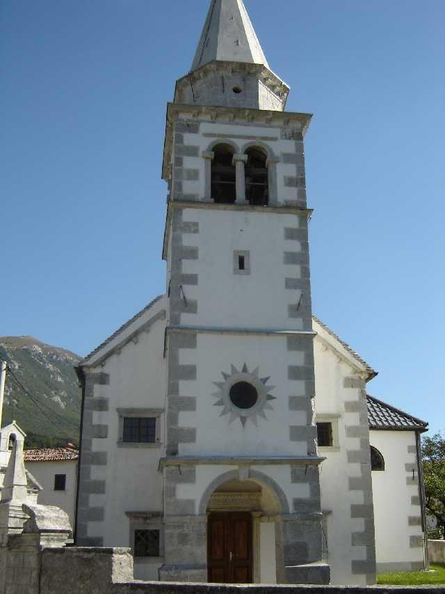 The parish Church of St. Francis Xavier in Lozice 